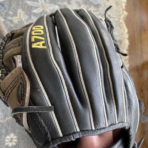 Black High School/College Outfield Yasiel Puig A700 12.75" Baseball Glove
