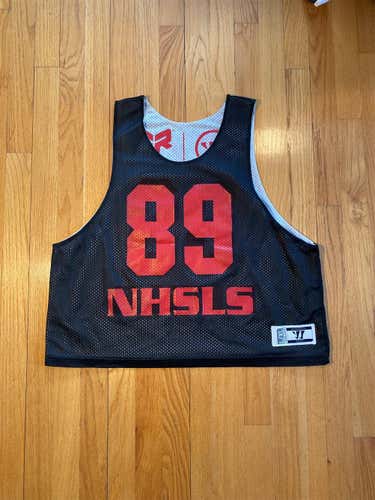 Black/White NHSLS #89 Pinnie