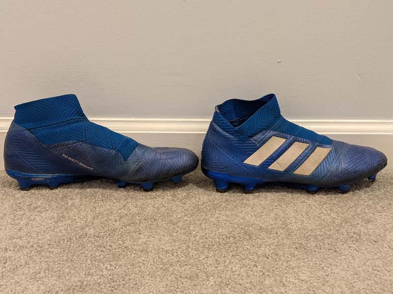 Adidas Nemeziz 18+ laceless men's Size 8.0 (Women's 9.0) Used Molded Cleats  | SidelineSwap | Buy and Sell on SidelineSwap