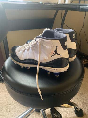 Air Jordan Retro 11 TD “concord” Cleats Size 10.5
