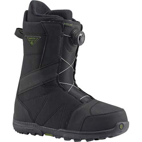 New Burton Highline BOA Black Men's Snowboard Boots