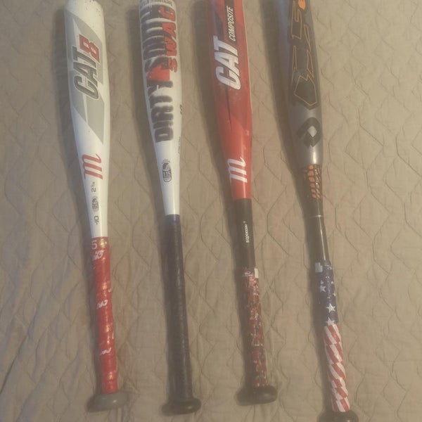 Kid Pitch (9YO-13YO) USSSA Certified Composite CAT Composite-10 (-10) 17 oz 27" Bat