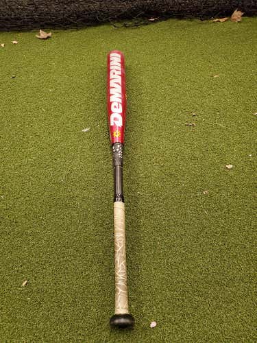 Used USSSA Certified DeMarini Voodoo Overlord Bat (-13) 17 oz 30"