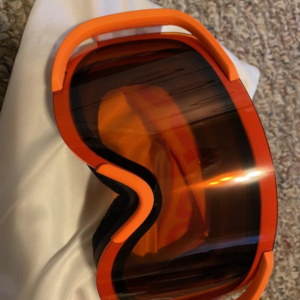 Orange Unisex POC Cornea Ski Goggles