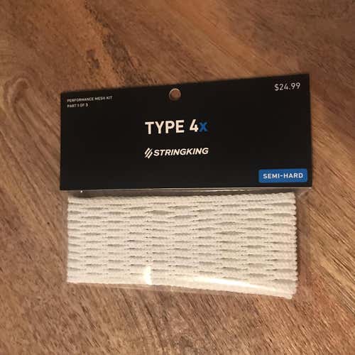 White StringKing 4x Mesh