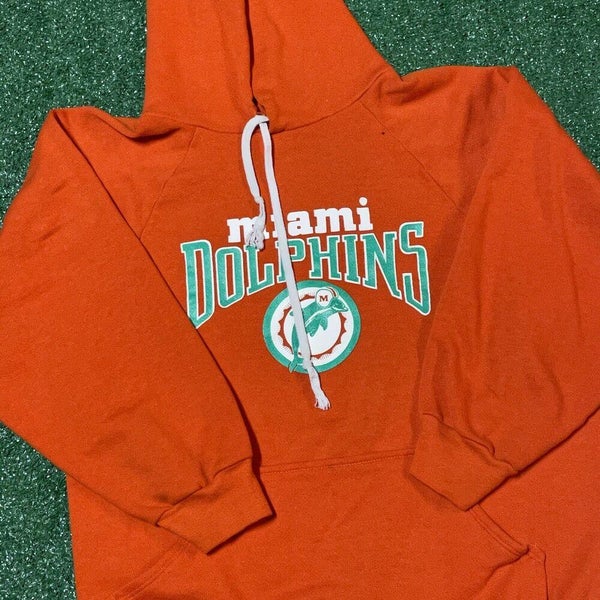 Vintage Miami Dolphins Starter Double Hood Football Sweatshirt