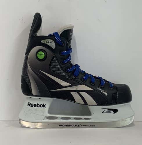 Used Reebok 4k Pump Senior 9.5 Ice Skates Ice Hockey Skates