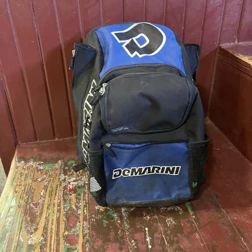 Black Used DeMarini Bat Bag
