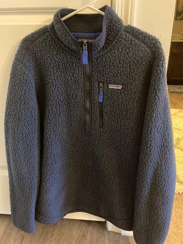 Blue Adult Medium Patagonia Sweatshirt