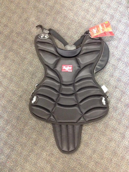 Black New Rawlings Catcher's Chest Protector ages 9-12