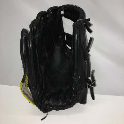 Black Used Adult Other Left Hand Throw Infield Miken MP115BB Baseball Glove 11.5"