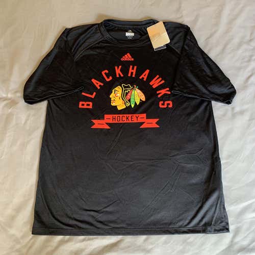 Team-Issued Adidas Climalite Base Layer Shirt - Chicago Blackhawks