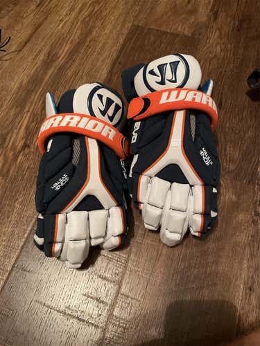 Orange New Player's Warrior Evo Pro  Lacrosse Gloves