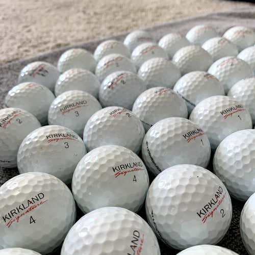 57 Pack Used Kirkland Signature & ProV1 (Bundle) Golf Balls