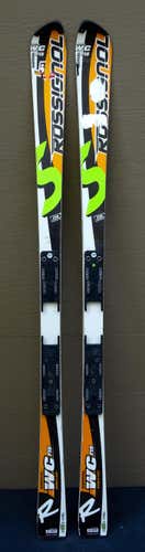 Rossignol Radical Slalom w/Rossignol Pre-Drilled Plates Size-165cm Radius-13M