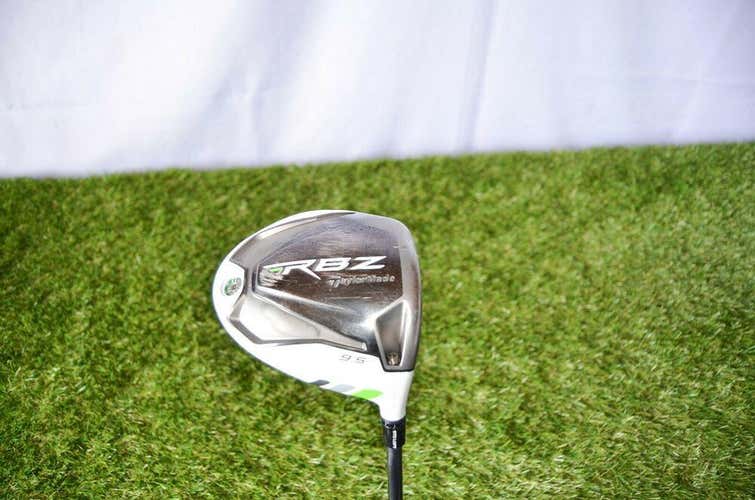 Taylormade	RBZ 	9.5 Driver	Right Handed	46"	Graphite	Stiff	New Grip