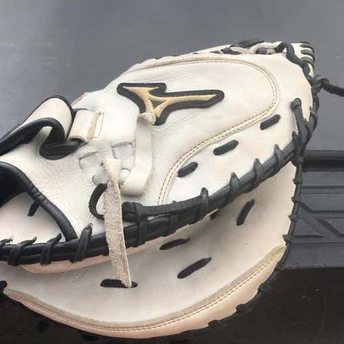 White High School/College Catcher's 34" Softball Glove