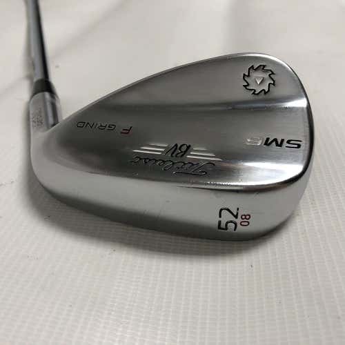 Used Titleist Sm6 F Grind 52 Degree Steel Stiff Golf Wedges