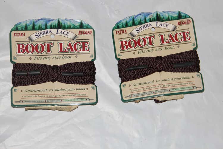 NEW sierra lace   2 pack new laces