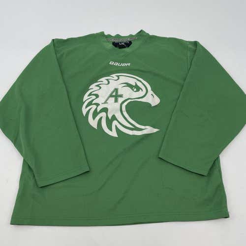 Used | Green Bauer Augsburg Hockey Jersey | Adult Large