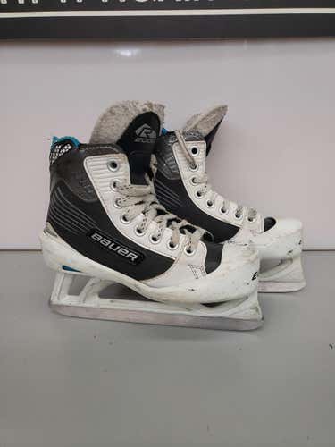 Bauer Reactor 2000 Used Junior Size 1 Goalie Skates
