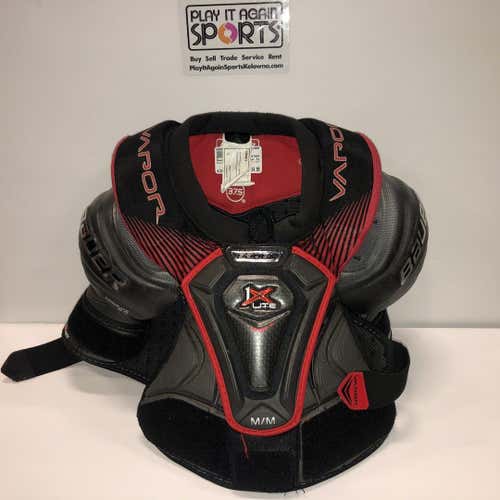 Used Bauer 1x Light Md Ice Hockey Shoulder Pads