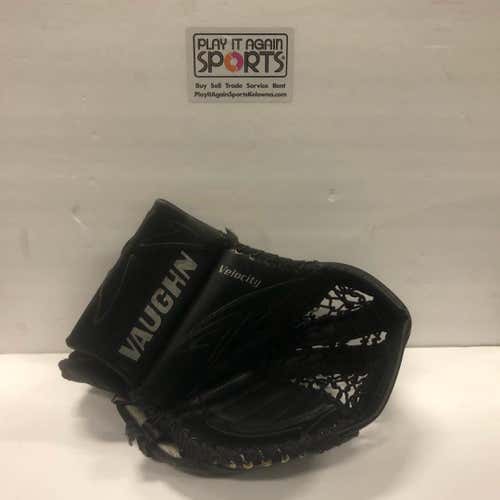 Used Vaughn Velocity Regular Ice Hockey Goalie Catchers