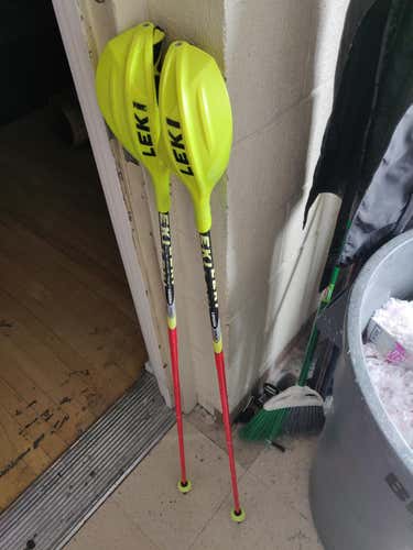 Used 46in (115cm) Leki Racing WORLDCUP SL TBS Ski Poles