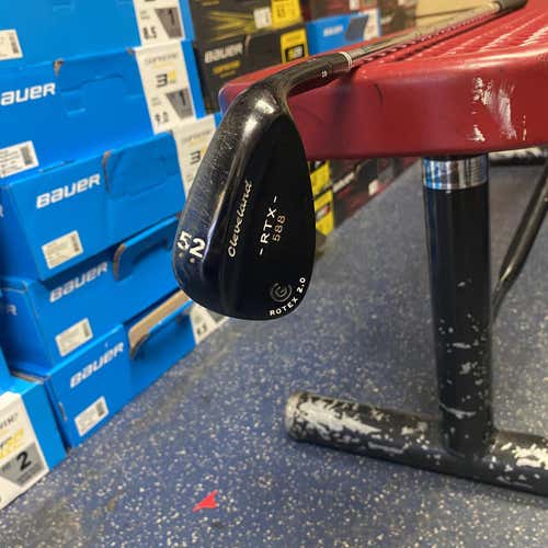 Men's Right Handed 588 RTX 2.0 Black Satin Wedge Flex Steel Shaft Wedge