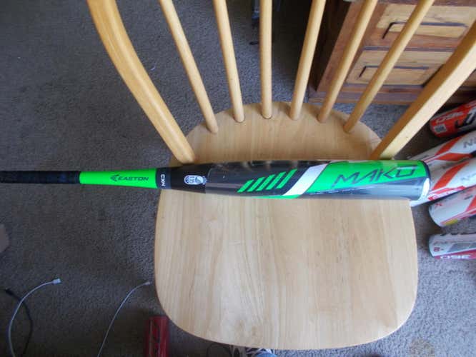 BIG BARREL 2 5/8 New Kid Pitch (9YO-13YO) USSSA Certified 2016 Easton Composite Mako Bat (-10) 32"