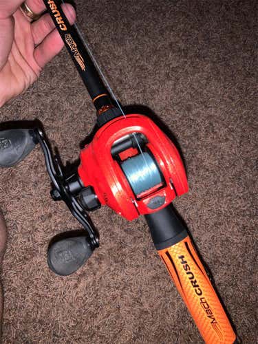 Used 13 Fishing Concept Z On Lews Mach Crush 7’ MH