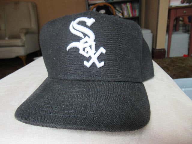 White Sox AC 5950 Fitted Game Hat Size 8