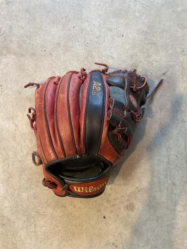 Red High School/College Infield A2K 11.5" Baseball Glove