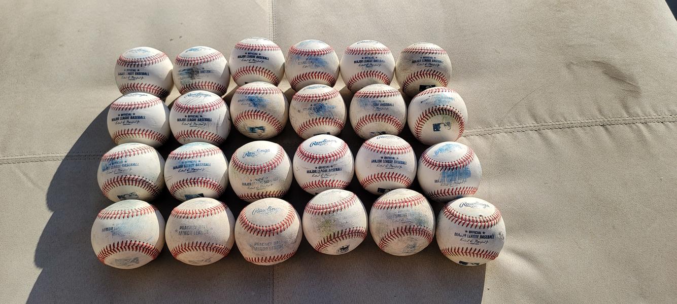 Used Rawlings Baseballs 24 Pack (2 Dozen)