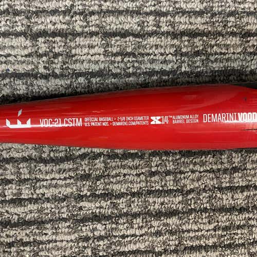 Custom 2021 DeMarini Voodoo One Balanced (-3) 30 oz 33" Bat