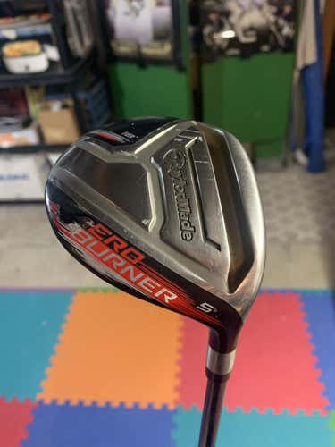 Used Men's TaylorMade Right Handed AeroBurner Fairway Wood Regular Flex Loft 18