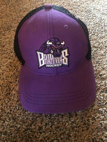 Purple/Black Lone Star Brahmas Hat