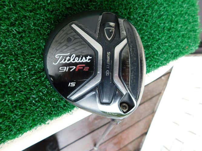 Titleist 917F2 15* Fairway Wood w/ Diamana Regular Flex Shaft