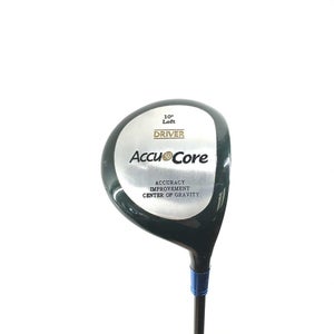 Used Accucore 10.0 Degree Graphite Senior Golf Drivers