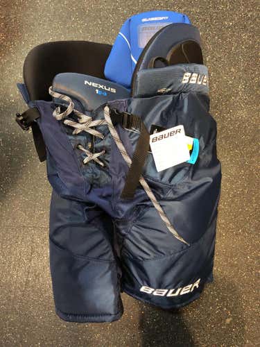 Blue Senior Medium Bauer Nexus 1N Hockey Pants