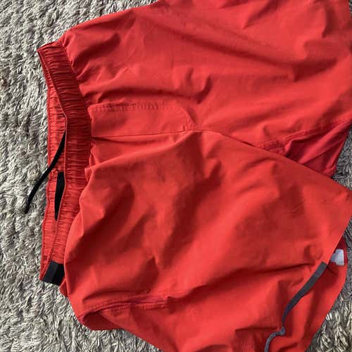 Brand New Red Lulu Lemon Shorts