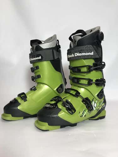 Used Men's Black Diamond Factor 110 Ski Boots size 28 with BOA