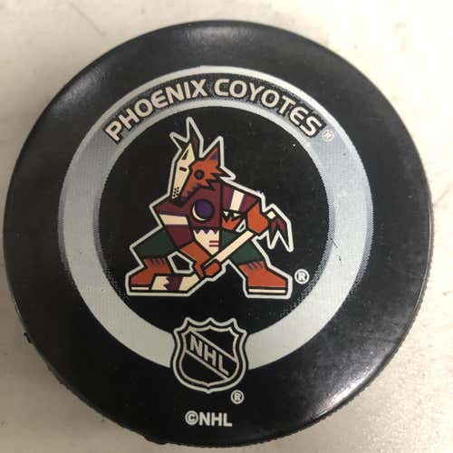 Phoenix Coyotes Official Game Puck