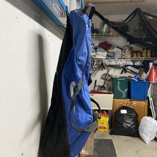 Used Blue Nike Baseball Bag