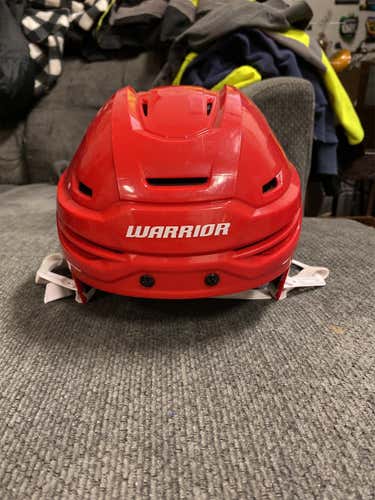 Red Used Medium Warrior Alpha One Pro Helmet