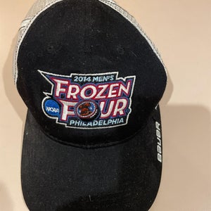 Black Adult One Size Fits All Bauer Hat