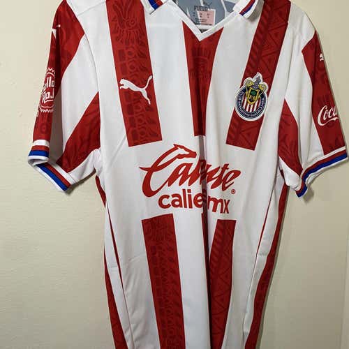 Puma Chivas de Guadalajara 20/21 Home soccer futbol jersey size mens small