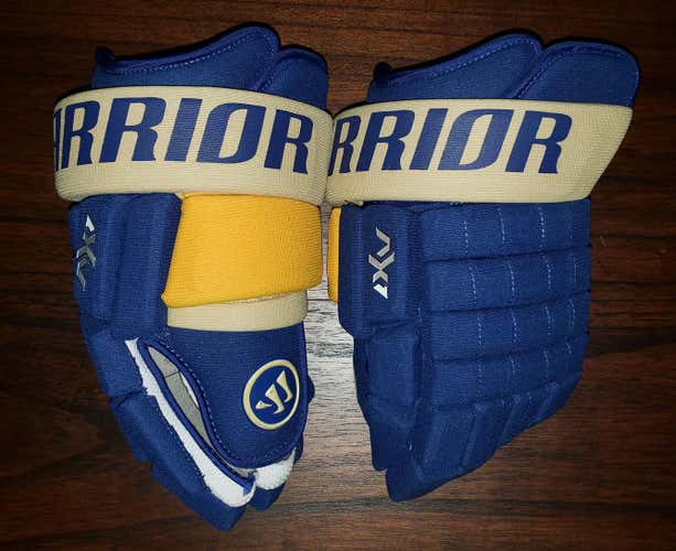 St. Louis Blues Heritage  Steen New Senior Warrior Franchise Gloves 13" Pro Stock