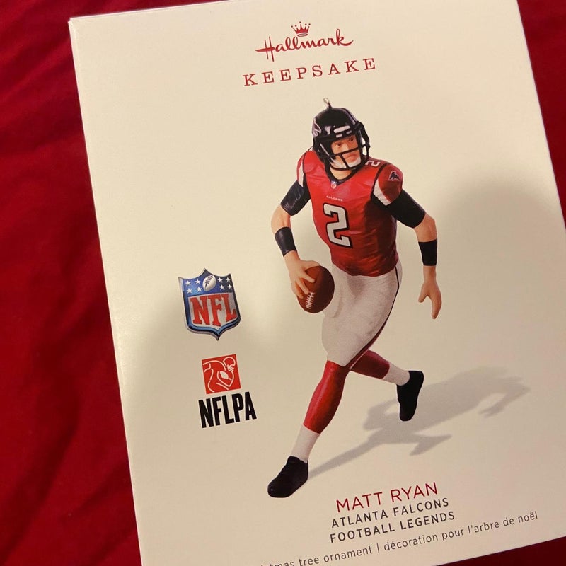 2018 Matt Ryan Atlanta Falcons NFL Hallmark Christmas Tree Ornament * NEW IN BOX