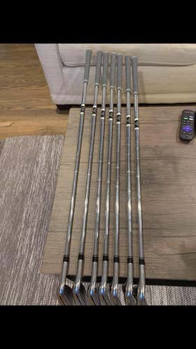 Men's Left Hand TaylorMade M2 Stiff Flex Steel Shaft Iron Set